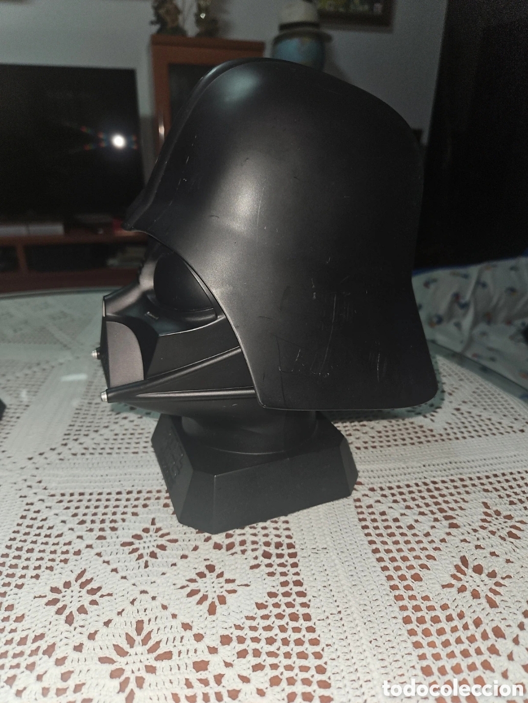Coleccionismo: Estatua cabeza de Darth Vader con interior hueco - Foto 2