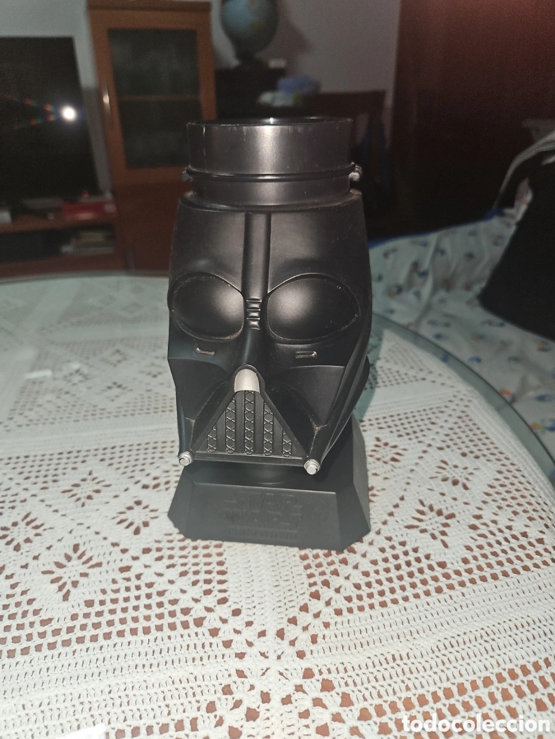 Coleccionismo: Estatua cabeza de Darth Vader con interior hueco - Foto 5