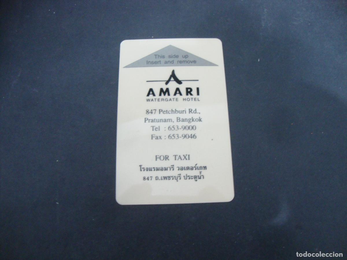 Coleccionismo: TARJETA LLAVE HOTEL AMARI BANGKOK