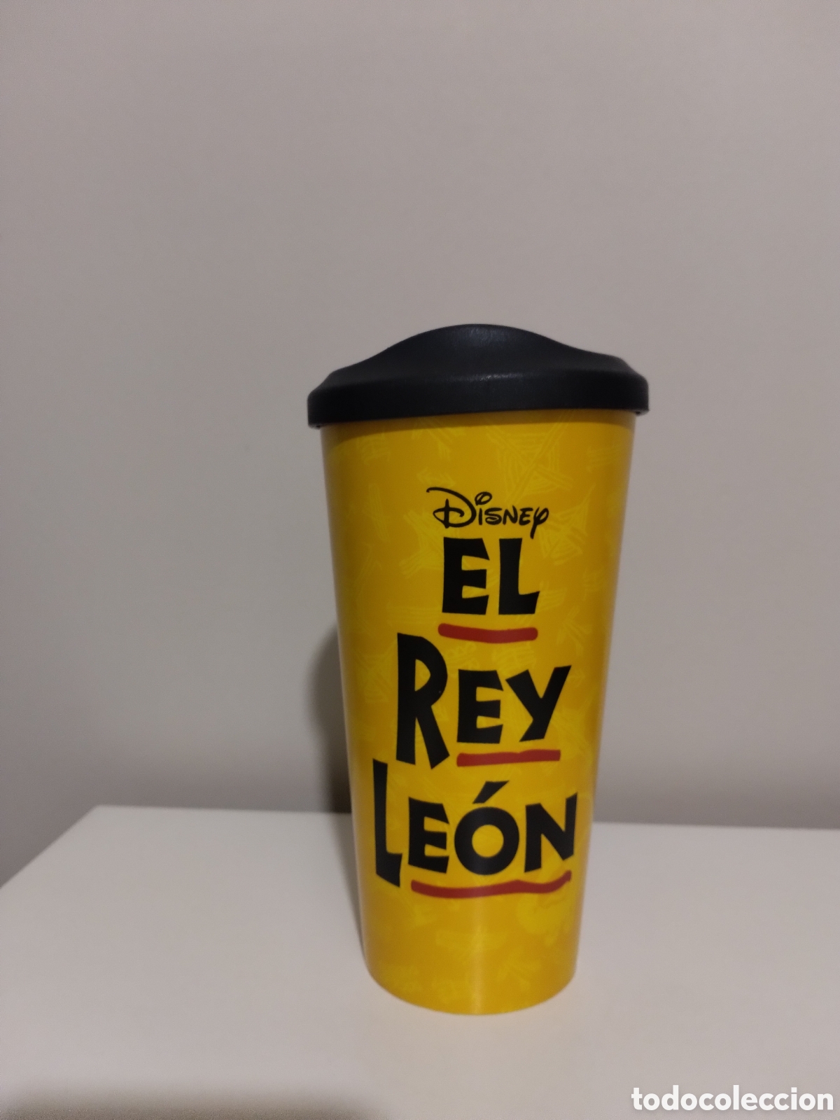 Sammeln: VASO EL REY LEON. DISNEY. PVC O PL&Aacute;STICO.