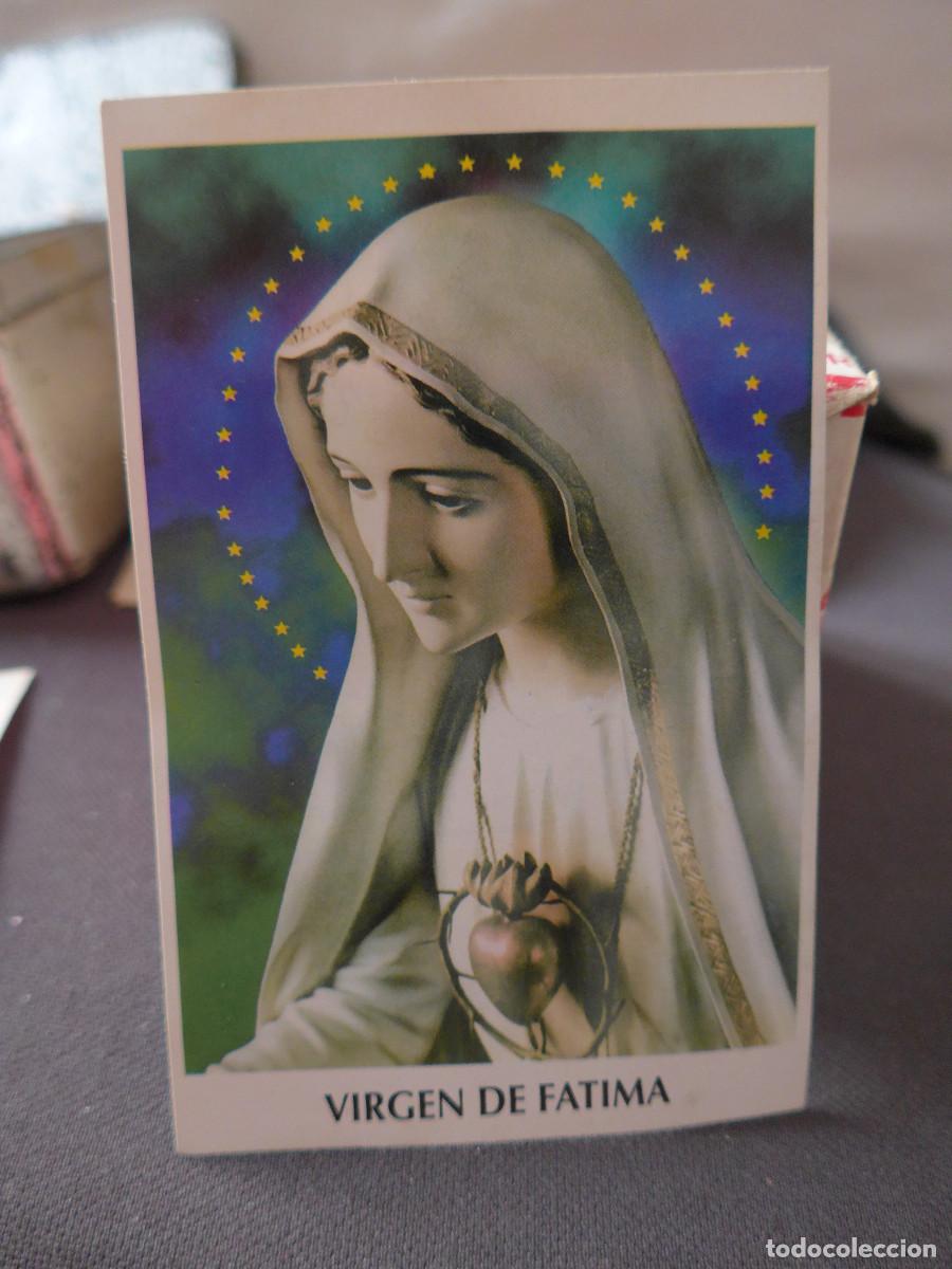 Coleccionismo: ESTAMPA RECORDATORIO DE LA VIRGEN DE FATIMA A. N. I. D. A. CORDOBA