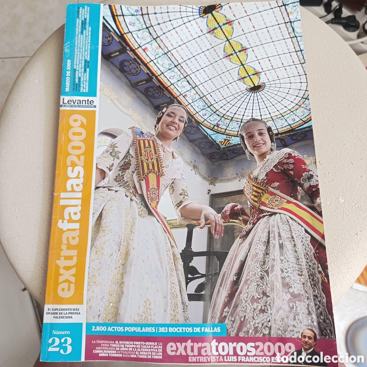Coleccionismo: &rdquo;Extra Fallas 2009&rdquo; del peri&oacute;dico valenciano Levante-EMV.