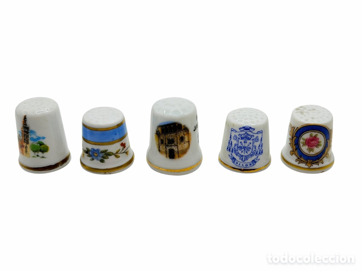 Coleccionismo: Lote Dedales de Colecci&oacute;n