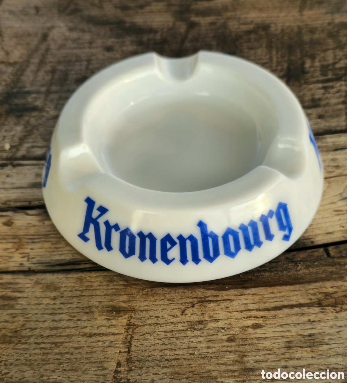 Coleccionismo: Cenicero Kronenbourg vintage