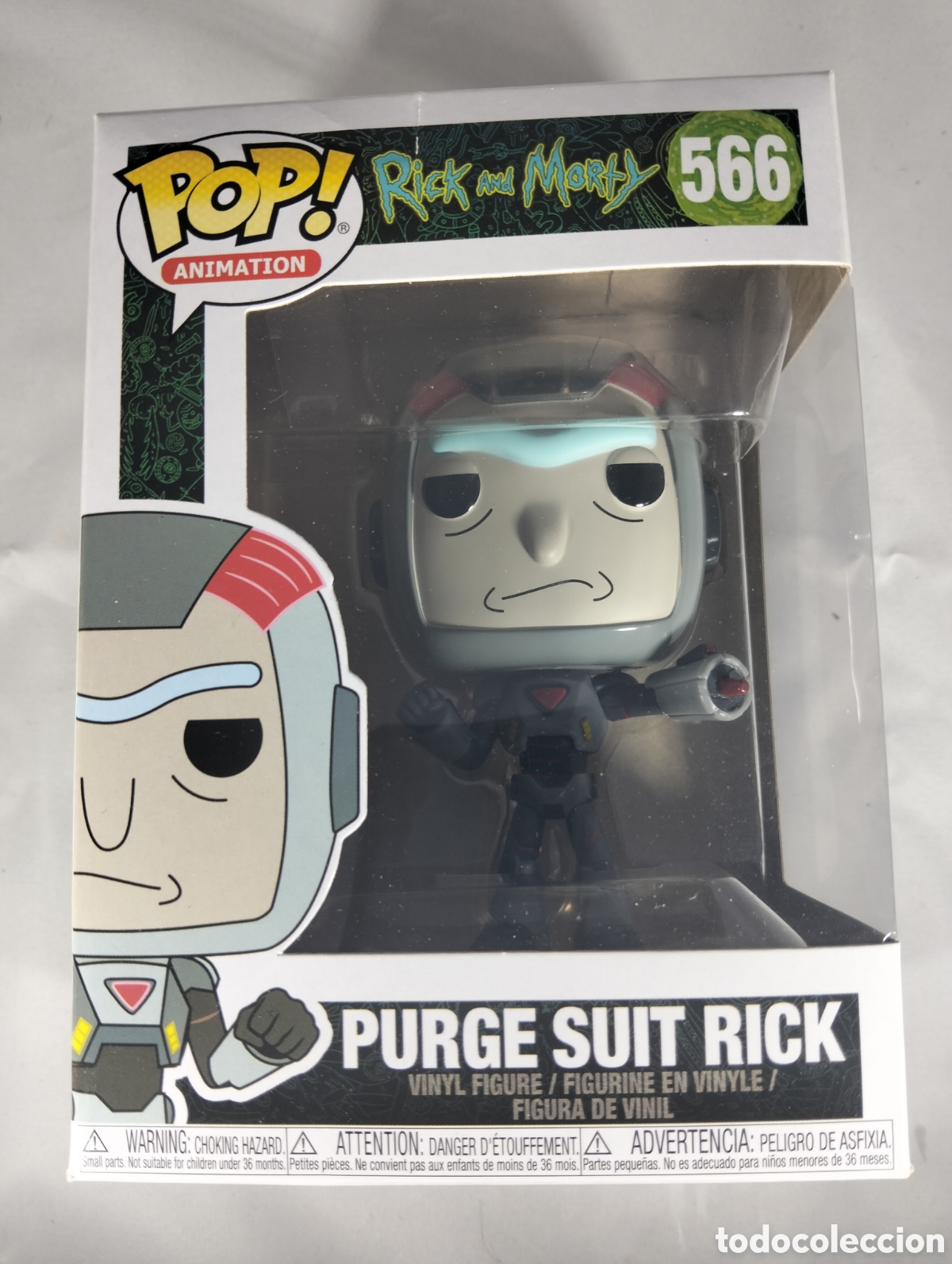 Coleccionismo: Pop animation Purge suit rick 566