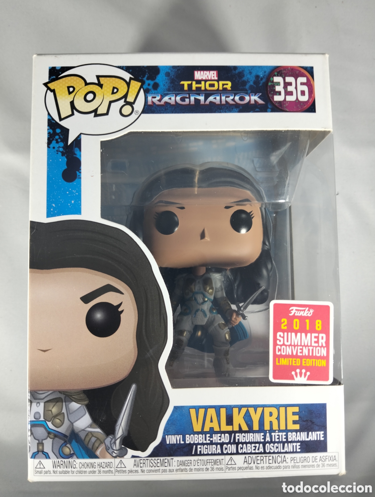 Coleccionismo: Pop! Marvel #336 de Valkyrie basada en la pel&iacute;cula Thor: Ragnarok.