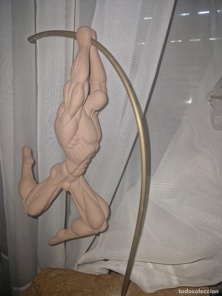 Coleccionismo: Figura de Anatom&iacute;a Humana masculina , ESCULTURA DE BARRO