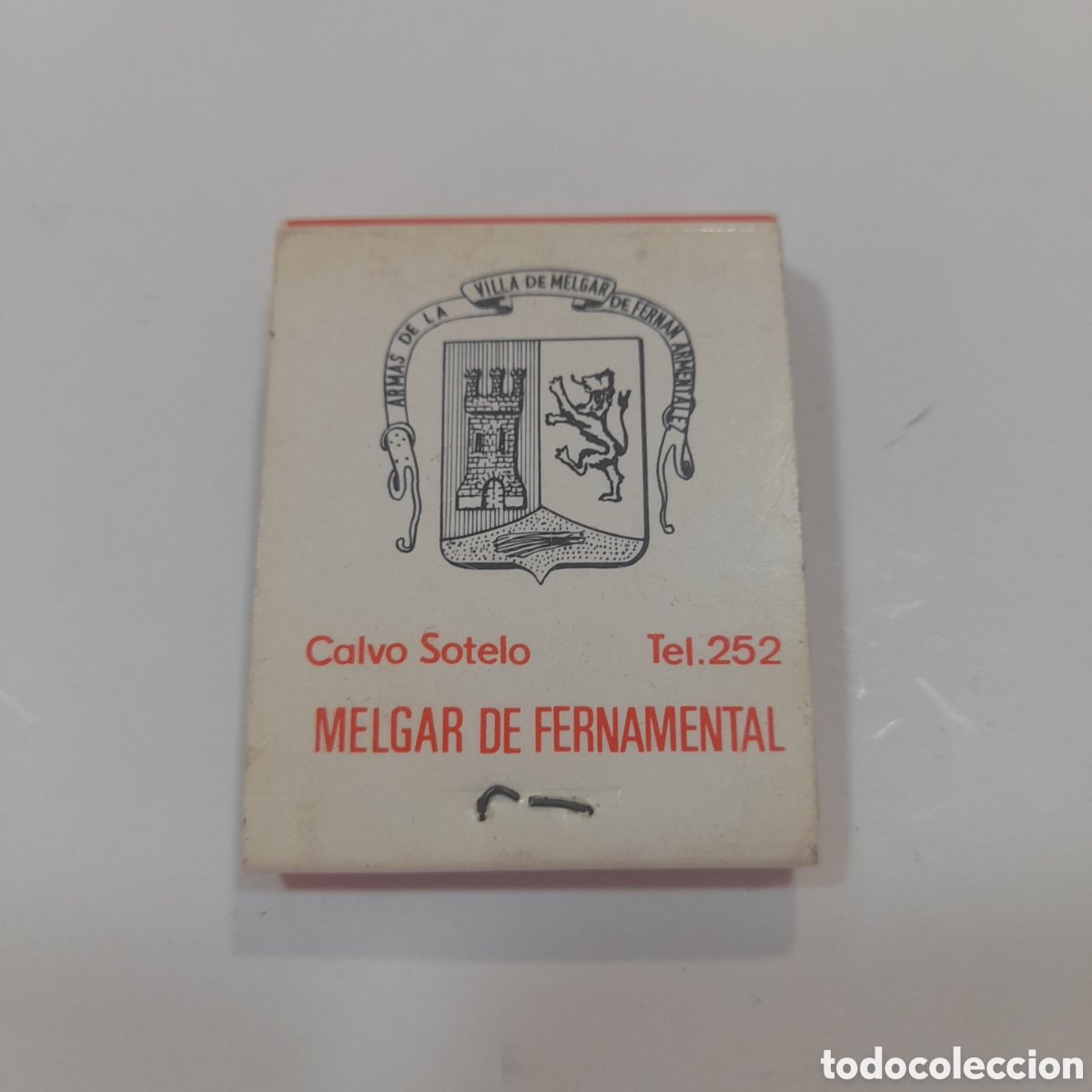 Coleccionismo: Caja de cerillas Melgar de Fermental
