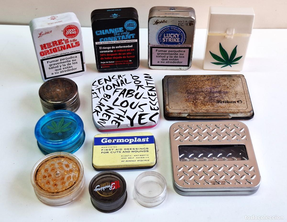 Collezionismo: CAJAS METALICAS Y OTROS VARIOS - ARTICULOS DE FUMADOR