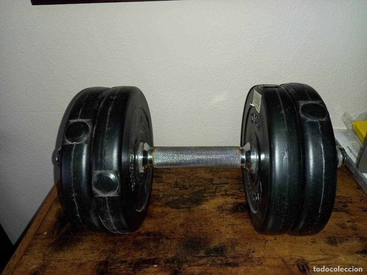 Coleccionismo: Mancuerna Ajustable Gimnasio 5KG - Foto 1