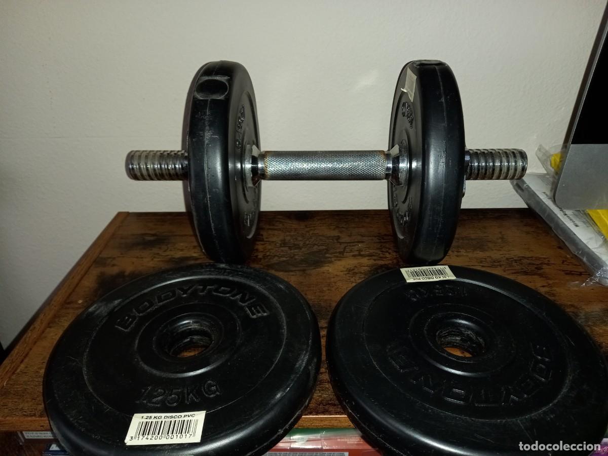 Coleccionismo: Mancuerna Ajustable Gimnasio 5KG - Foto 3