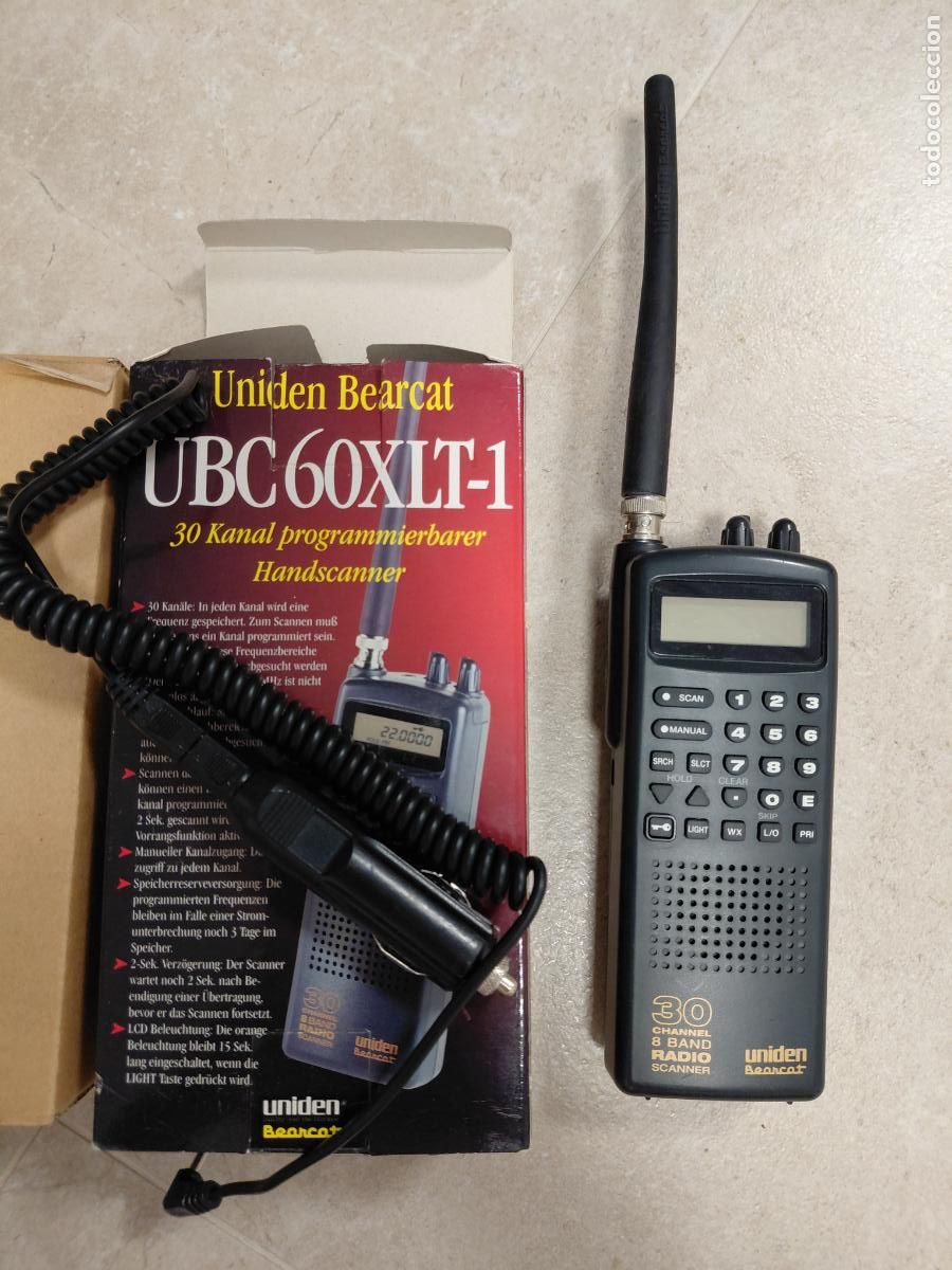 Coleccionismo: UNIDEN BEARCAT UBC60XLT-1 ESC&Aacute;NER 30 CANALES