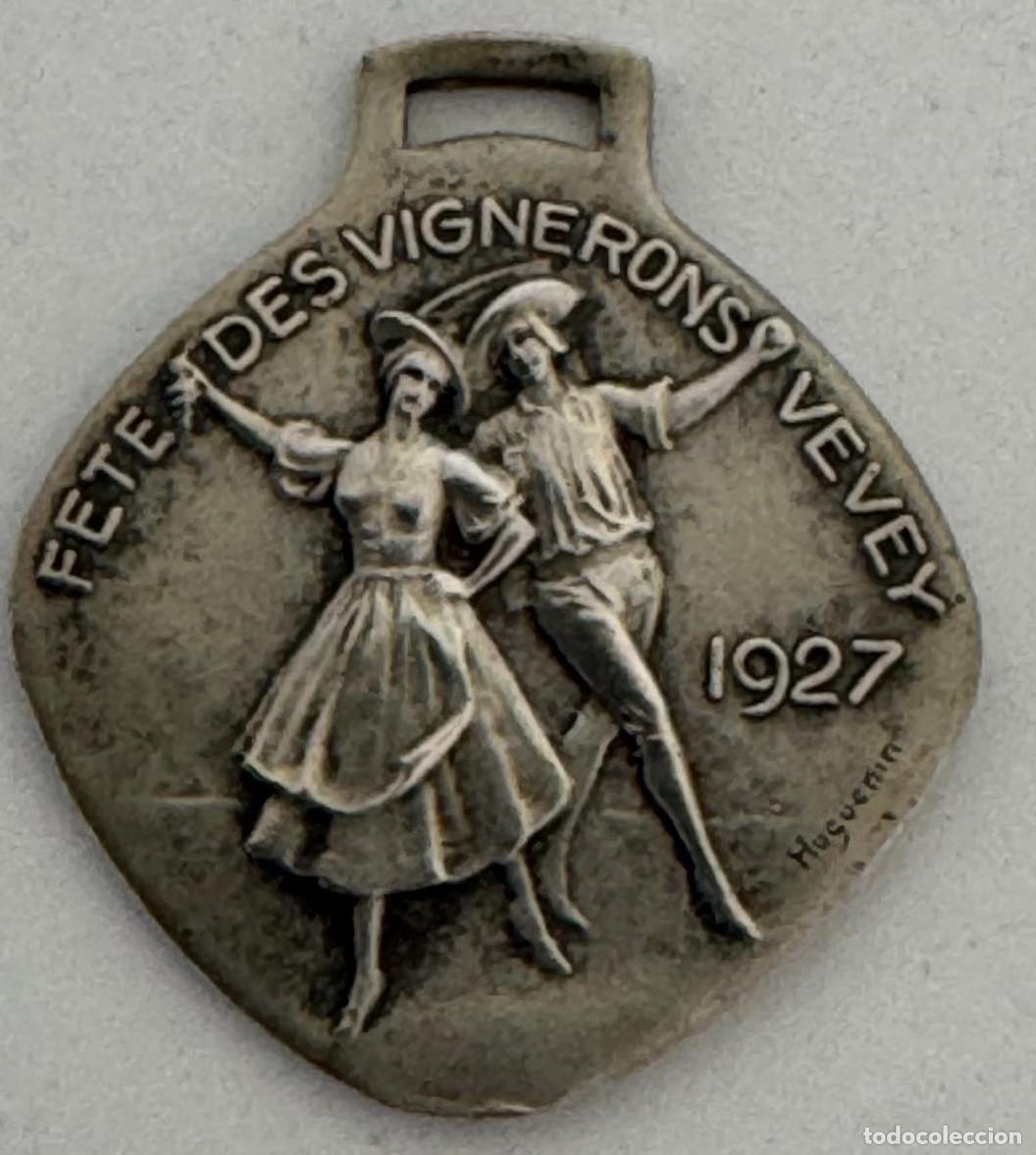 Coleccionismo: F&ecirc;te des Vignerons Suisse Insigne officel 1927