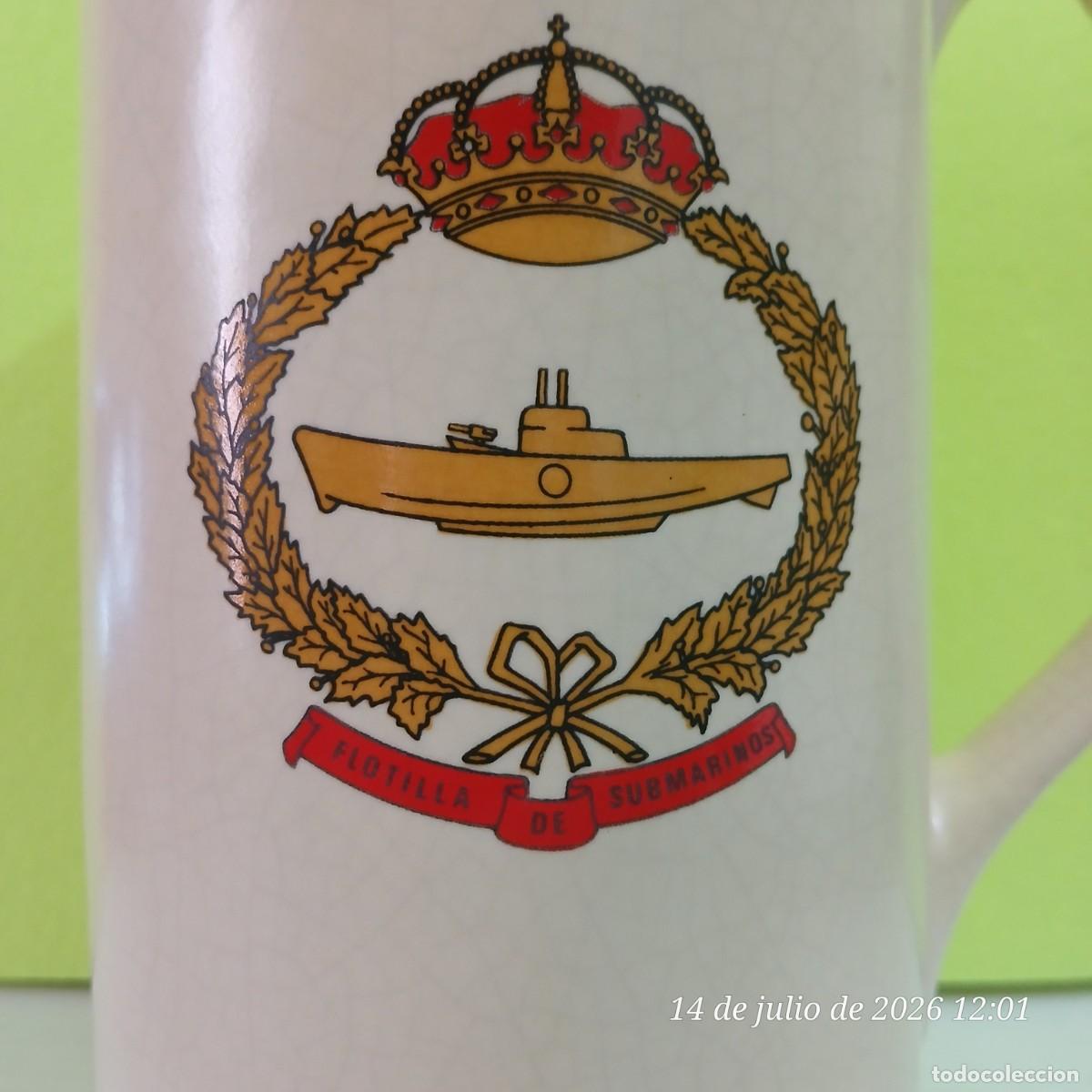 Coleccionismo: Jarra Flotilla de Submarinos. Cartagena, Espa&ntilde;a.