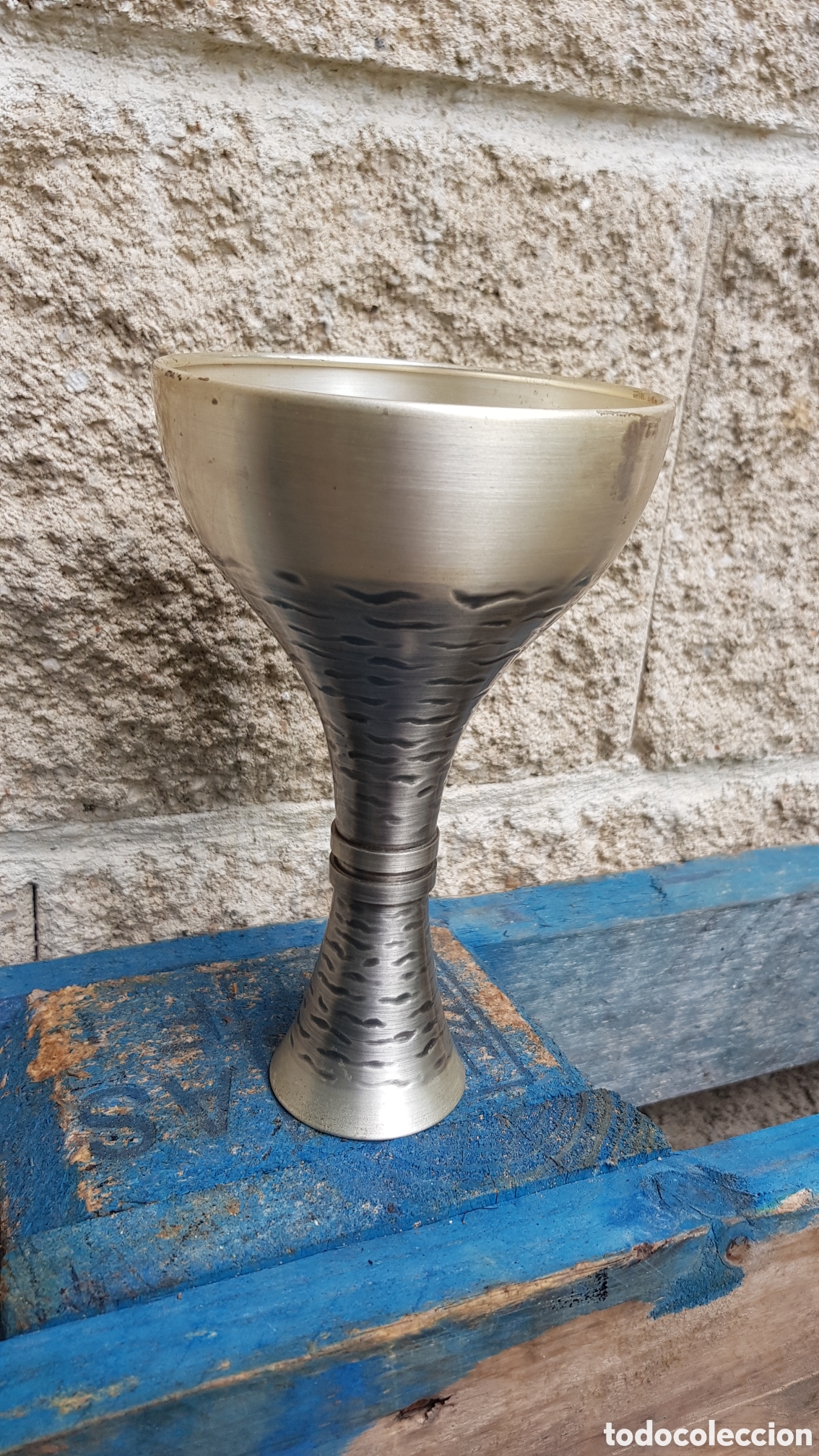 Coleccionismo: Trofeo antiguo en forma de caliz