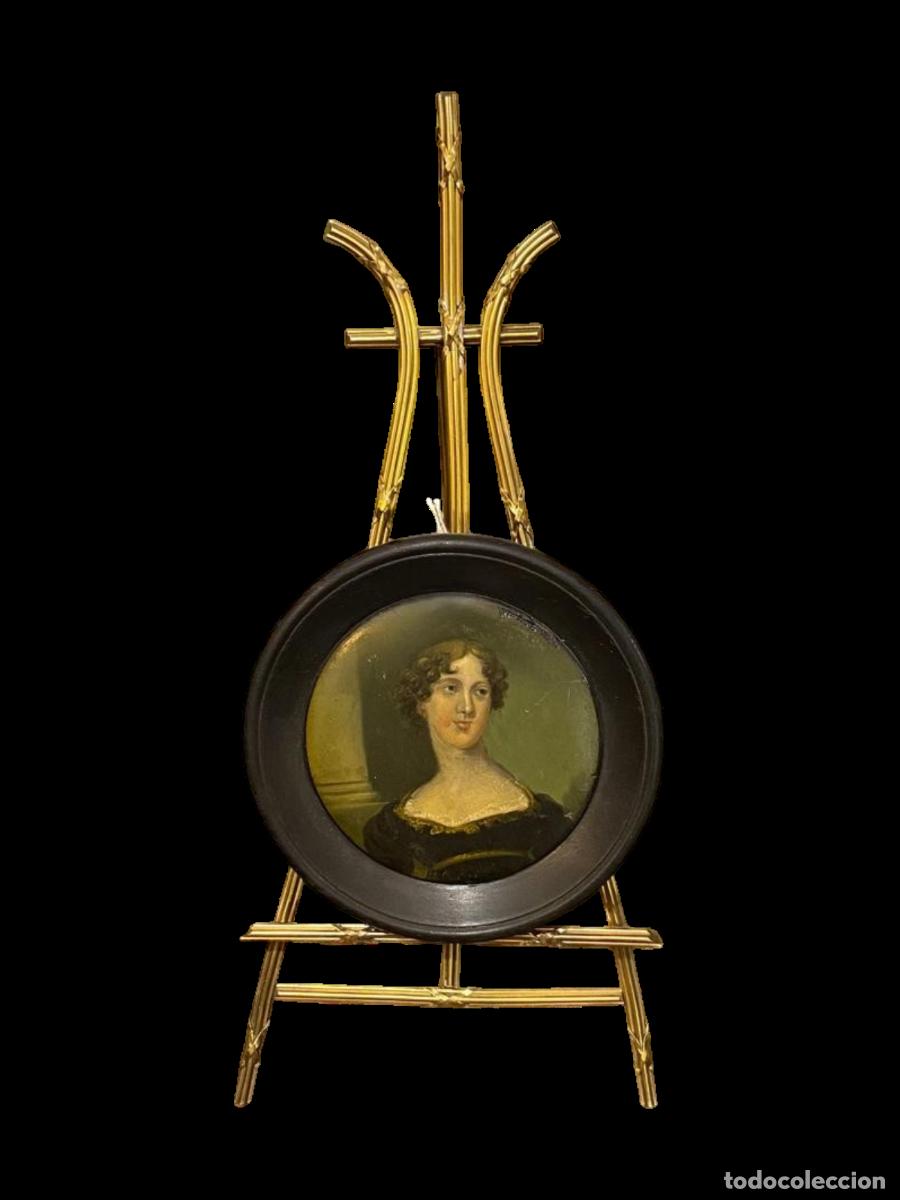 Coleccionismo: Anonimo s.XIX-XX &laquo;Retrato de Dama&raquo; Miniatura