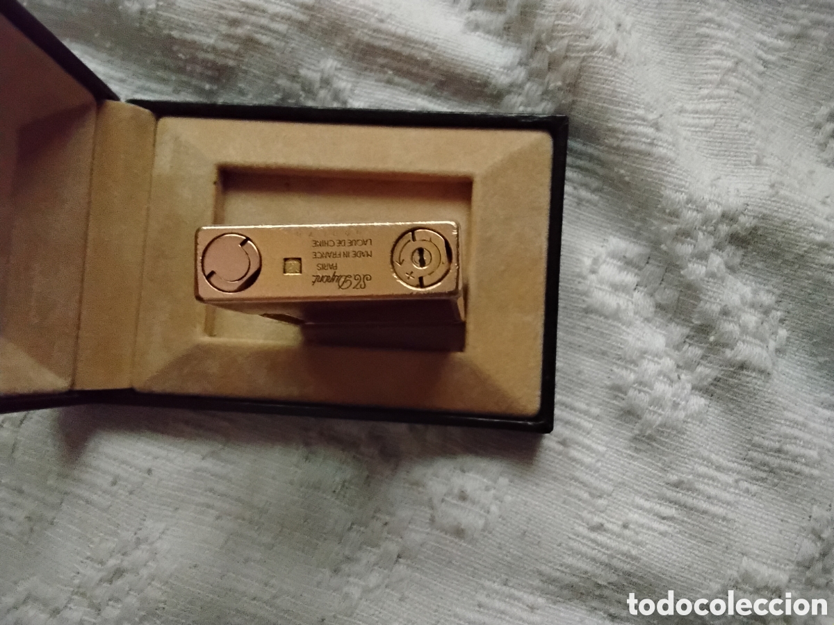 Coleccionismo: MECHERO DUPONT LACA Y ORO - Foto 3