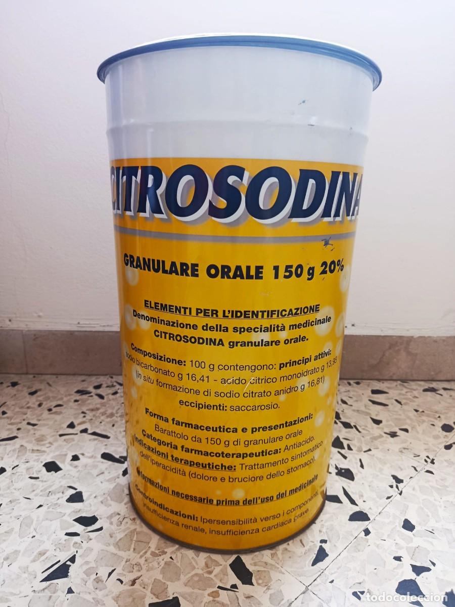 Coleccionismo: Citronella Pubblicita Vintage Contenitore da Farmarcia Sagello 50 cm x 30 cm