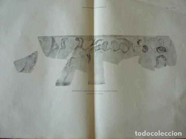 Collecting paper: NUMANCIA SORIA EXCAVACIONES OBJETOS ENCONTRADOS LAMINA CROMOLITOGRAFICA 46 X 33 CM