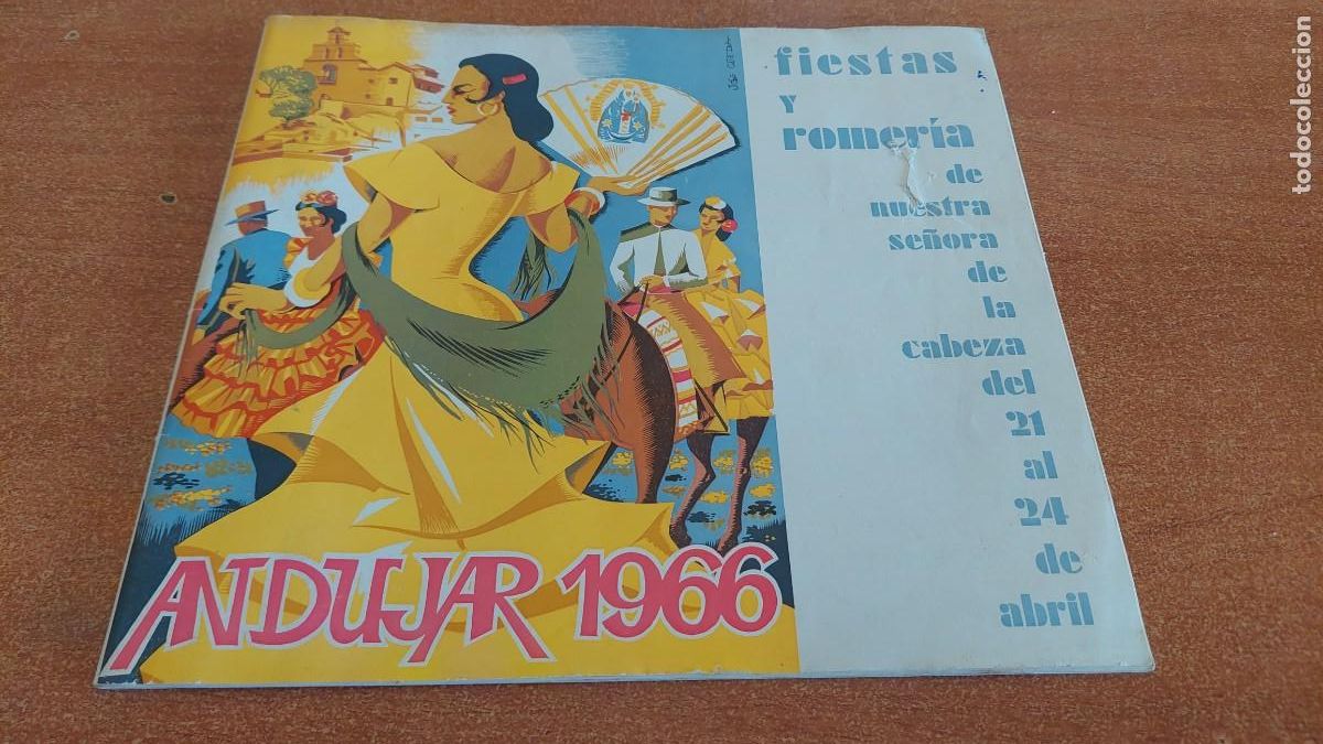 Collectionnisme: Antiguo programa de Fiestas Andujar 1966 virgen de la cabeza