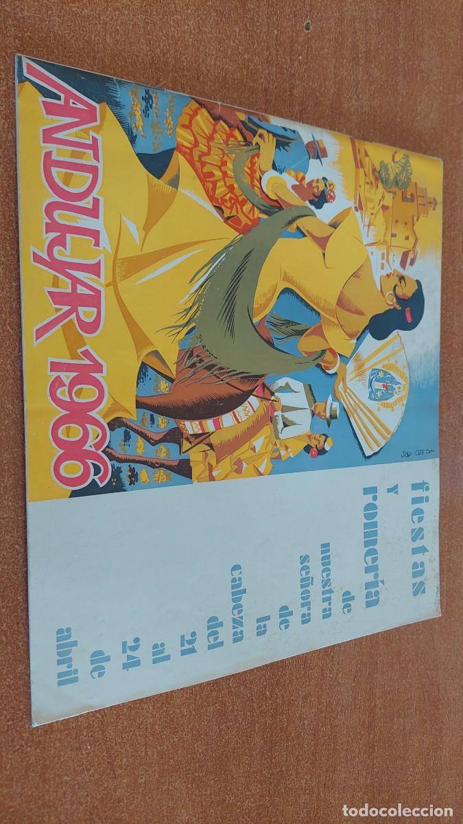 Coleccionismo: Antiguo programa de Fiestas Andujar 1966 virgen de la cabeza