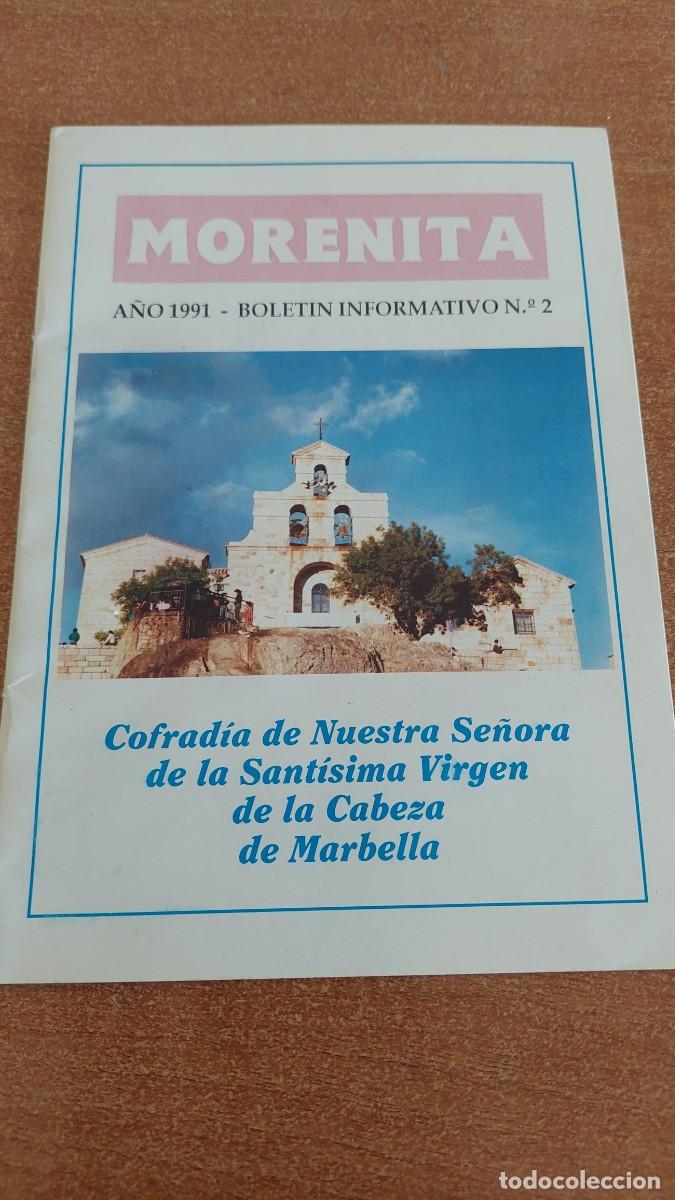 Coleccionismo: Bolet&iacute;n informativo Morenita 2 1991