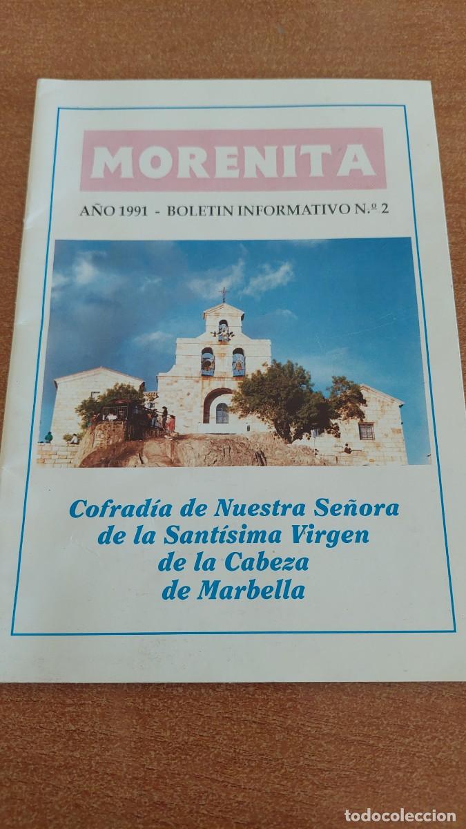 Coleccionismo: Bolet&iacute;n informativo Morenita 2 1991