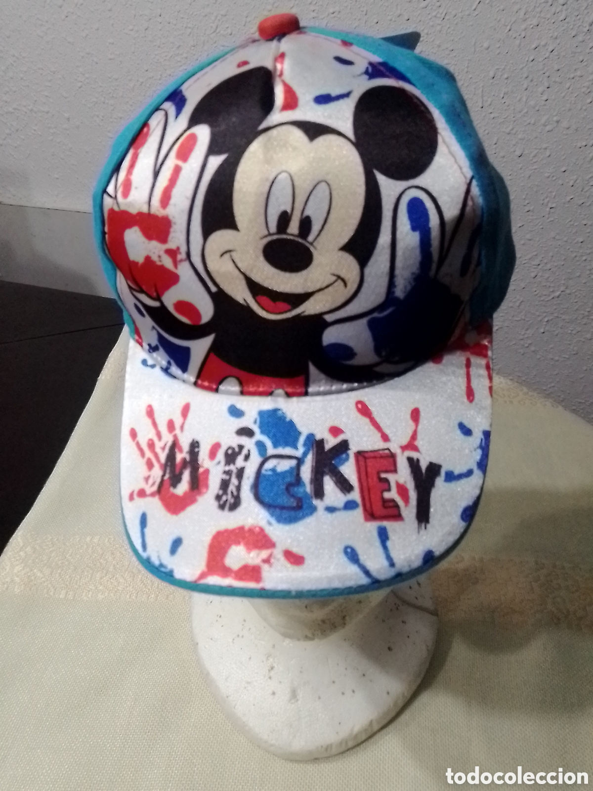Coleccionismo: Gorrita ni&ntilde;o Mickey Disney