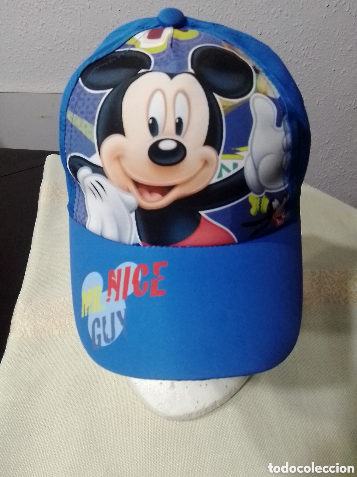 Coleccionismo: Gorrita ni&ntilde;o Mickey Disney