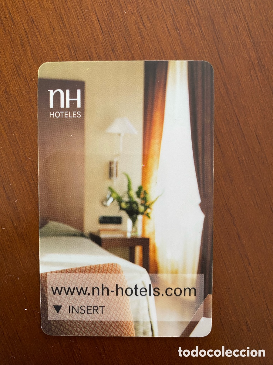 Coleccionismo: Llave tarjeta hotel NH - Foto 1