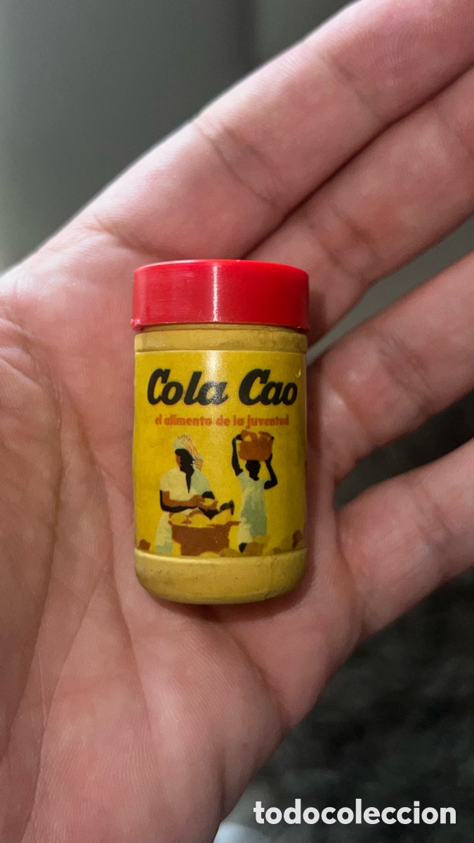 Coleccionismo: ANTIGUA GOMA DE BORRAR BOTE COLA CAO MINIATURA