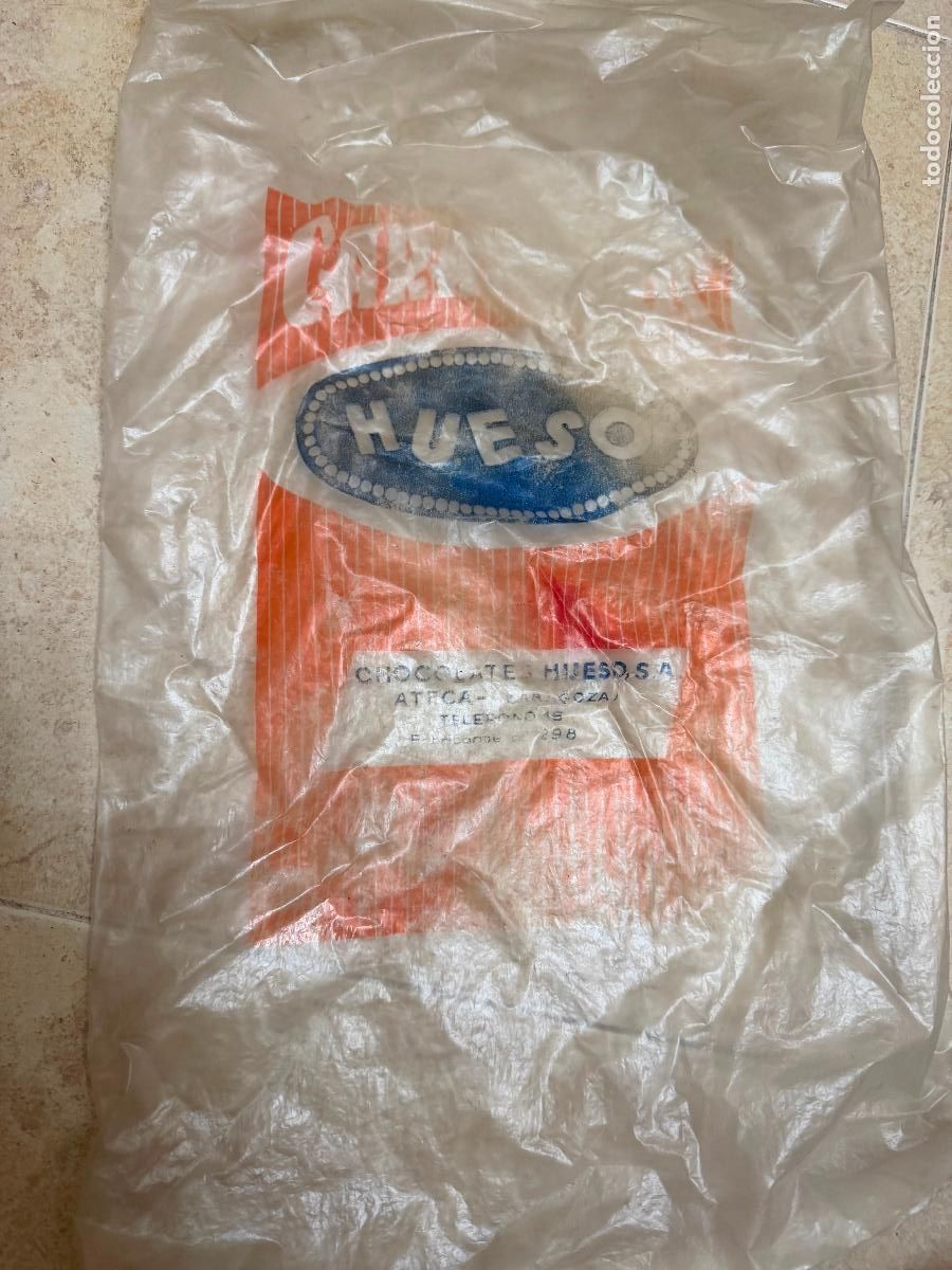 Coleccionismo: Bolsa caramelos hueso ateca Zaragoza