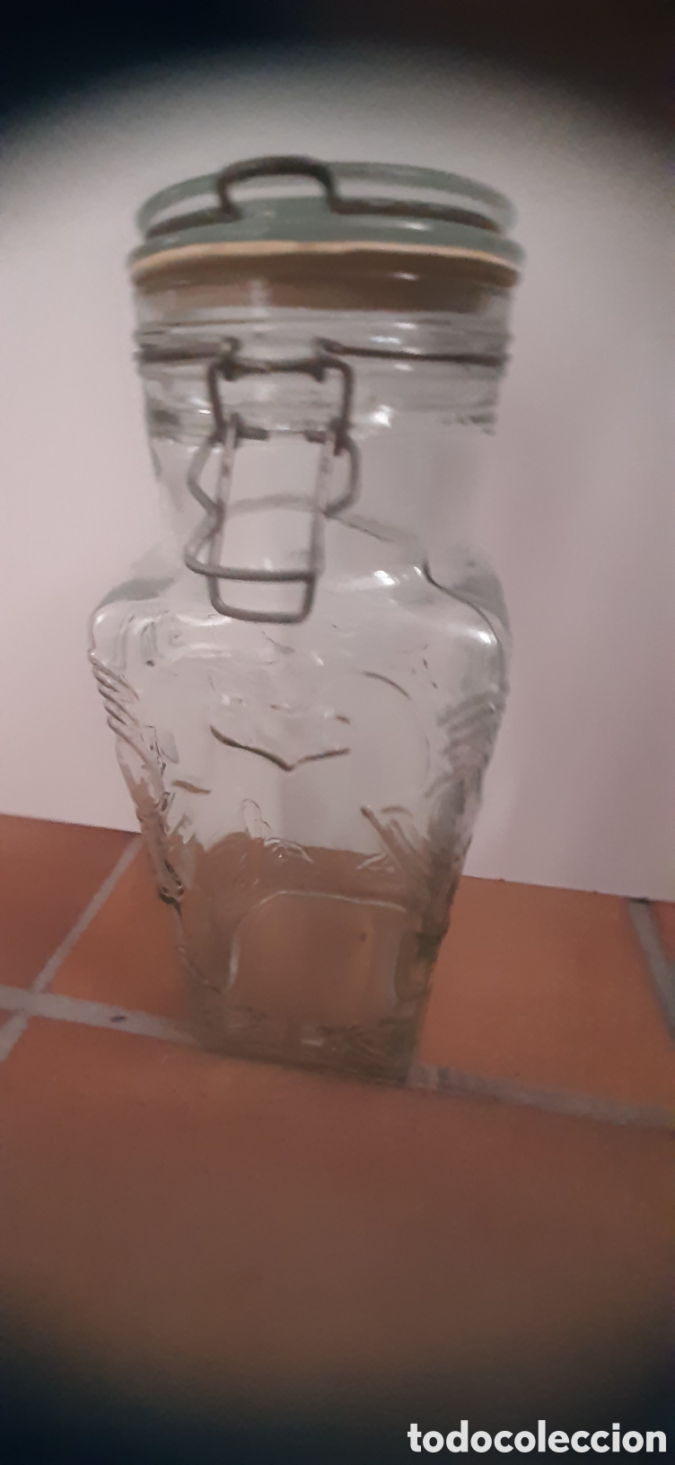 Coleccionismo: precioso bote cristal