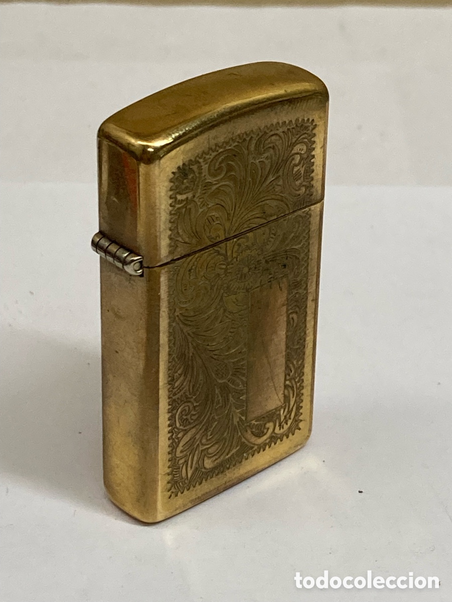 Coleccionismo: Mechero Zippo Dorado