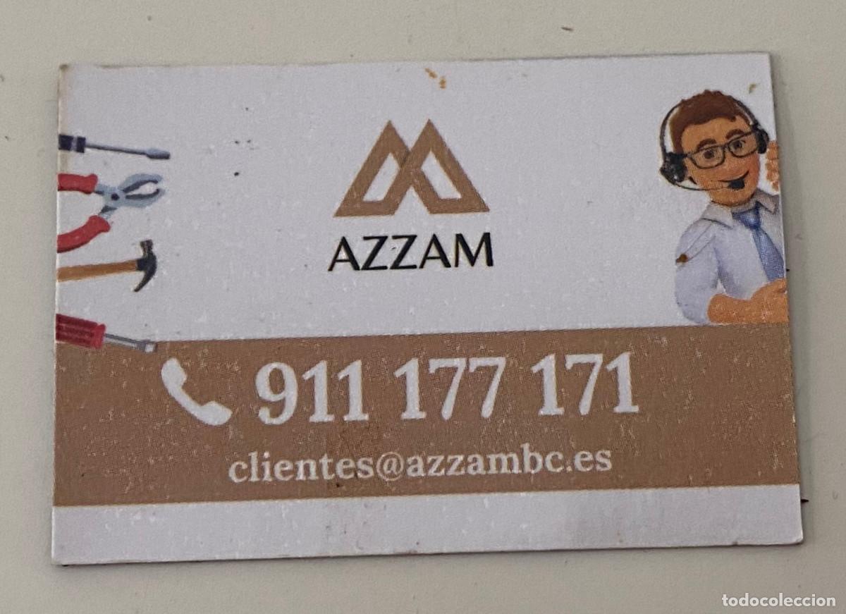 Coleccionismo: Im&aacute;n para el frigor&iacute;fico. Publicitario de empresa de reparaciones Axxam. Buen estado.