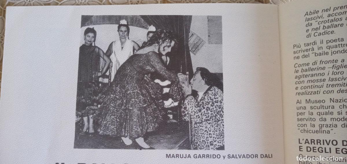 Coleccionismo: programa los Tarantos antiguo con fotograf&iacute;a de Salvador Dal&iacute;
