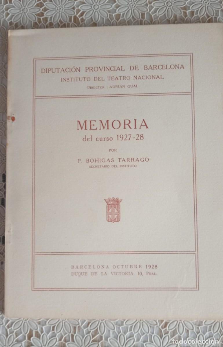 Coleccionismo: instituto teatro nacional Adria Gual ilustrados original de 1928