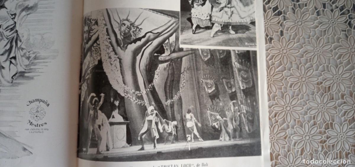 Coleccionismo: Programa de temporada Teatro Coloquio Sentimental Trist&aacute;n Loco decorados y vestuario Salvador Dal&iacute;