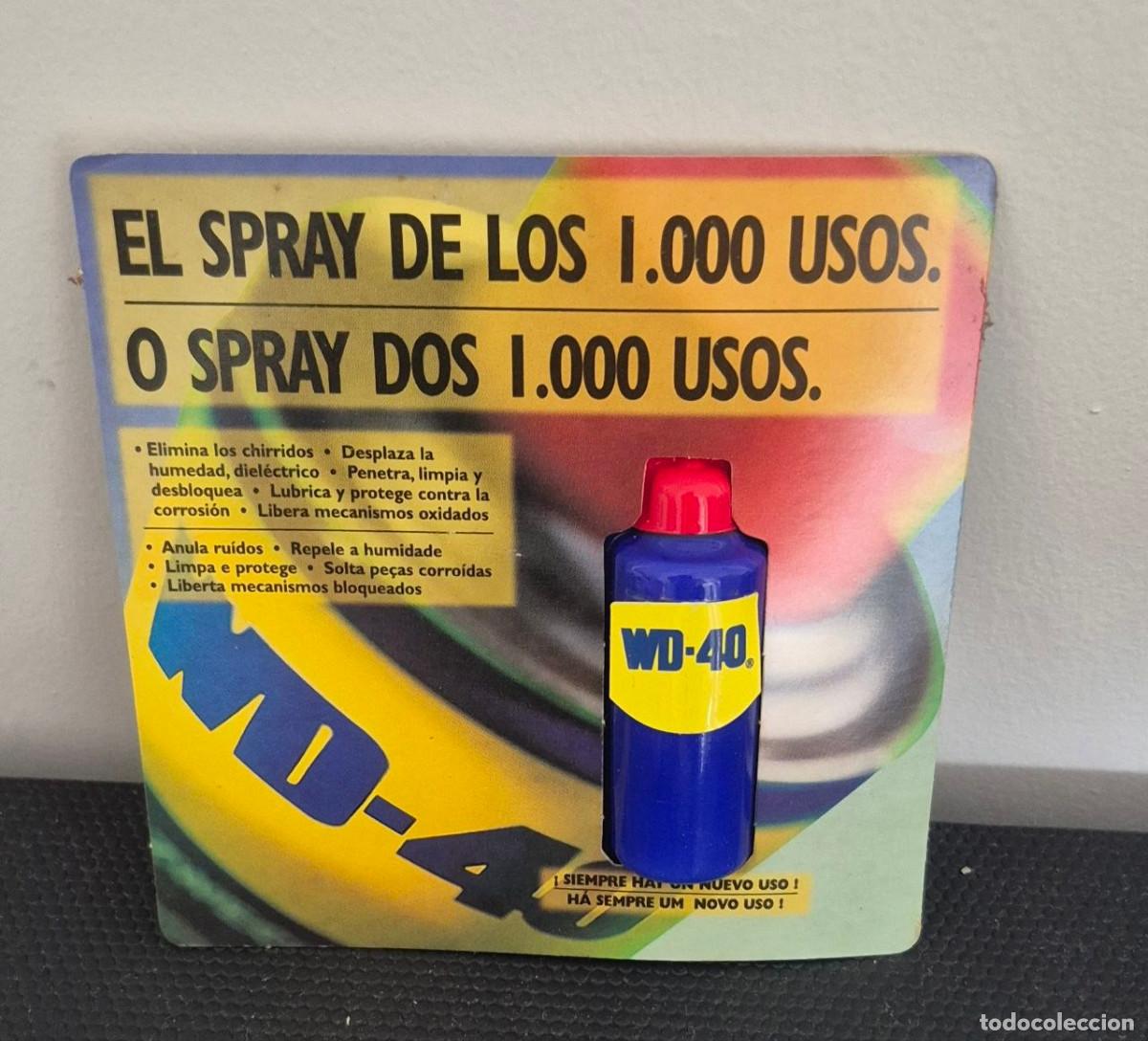 Coleccionismo: WD-40 Lubricante Promocional Contiene todo el lubricante a&ntilde;o 2002