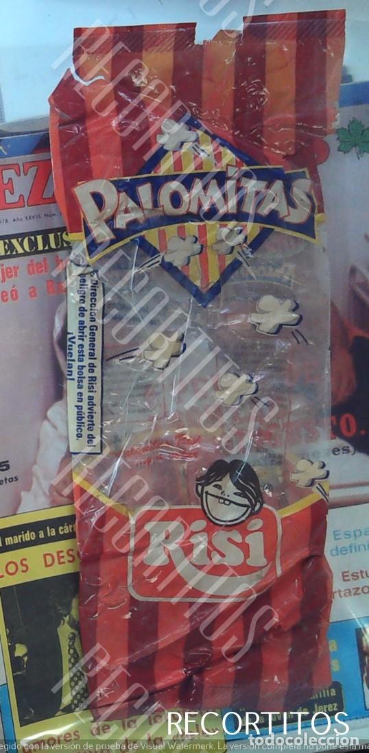 Coleccionismo: envoltorio snack risis palomitas a&ntilde;os 90 no matutano