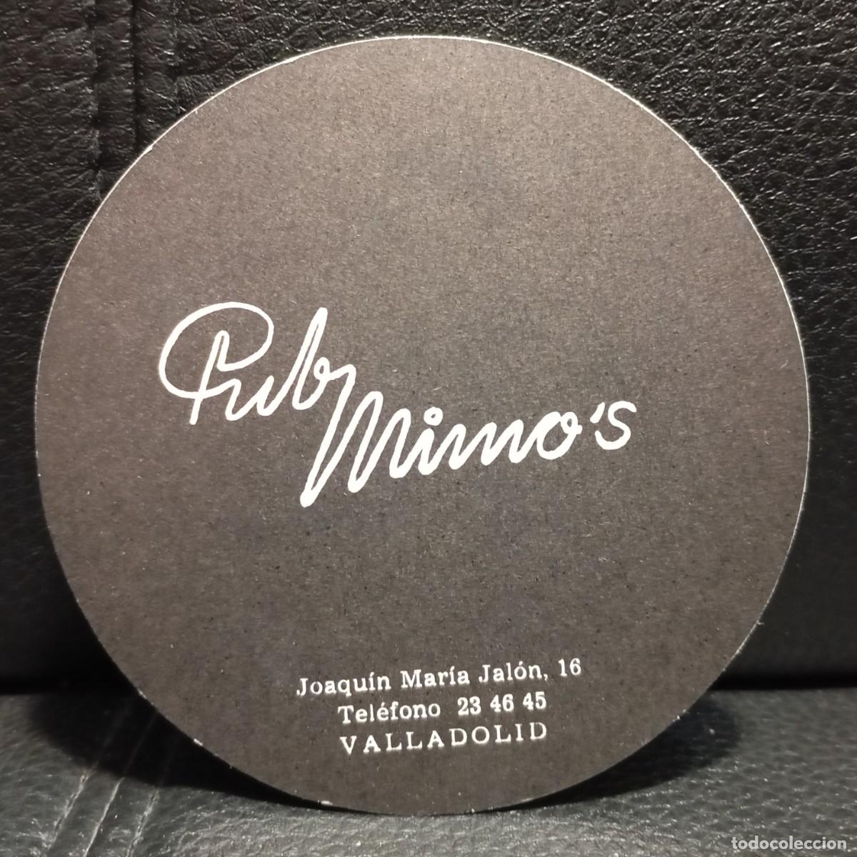 Coleccionismo: PUB MIMO'S - POSAVASOS - VALLADOLID - CERVEZA - REFRESCOS - SIDRA - BITTER