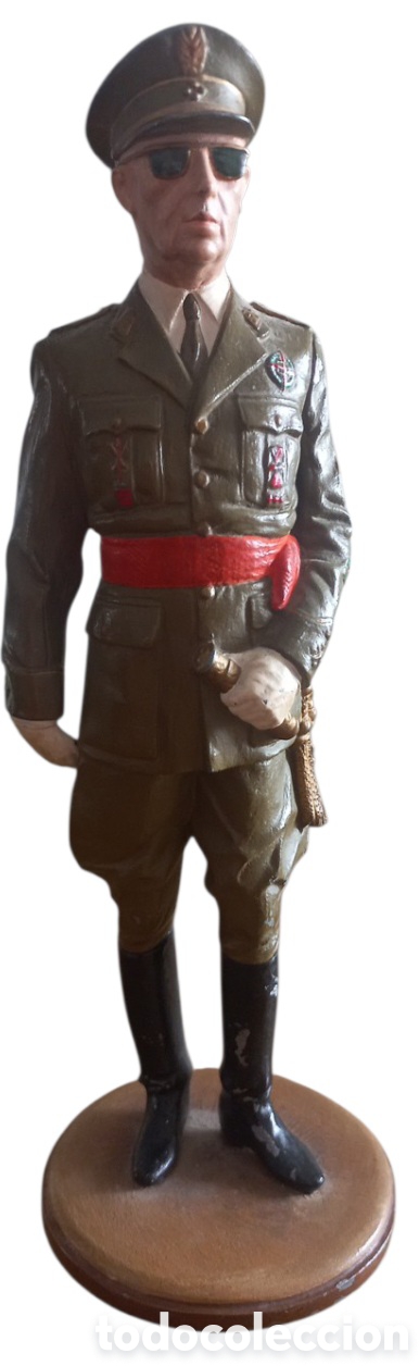 Coleccionismo: DEL PRADO: FIGURA EN PLOMO DE FRANCISCO FRANCO. 22cm . 1,7 kg