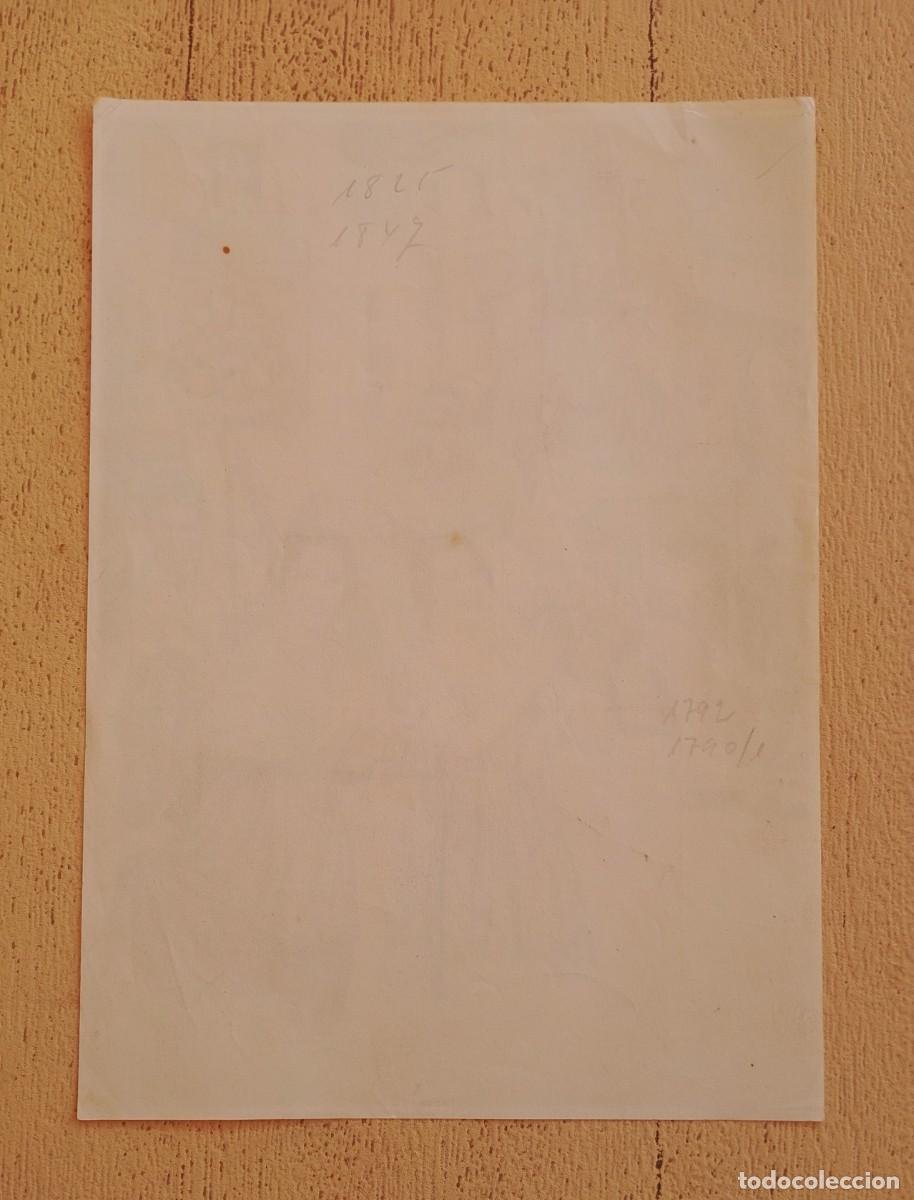 Coleccionismo: Antigua L&aacute;mina de Cat&aacute;logo - Foto 2