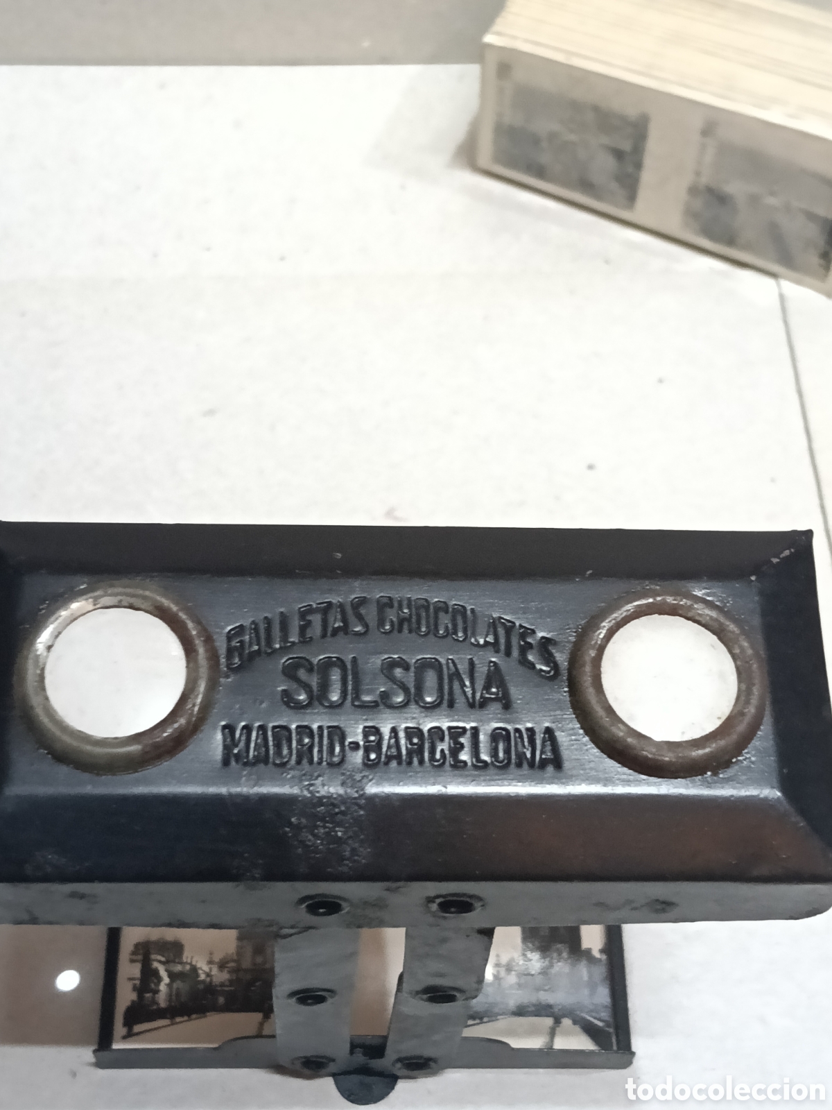 Coleccionismo: Visor stereoscopico de Chocolates Solsona - Foto 3