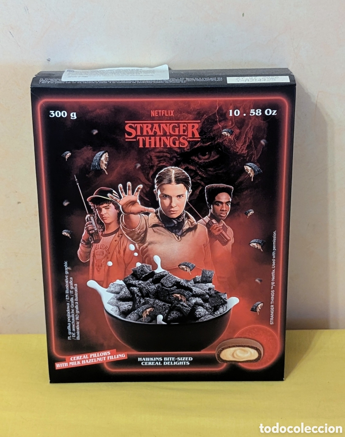 Coleccionismo: Caja cereales sin abrir Stranger Things. Netflix.