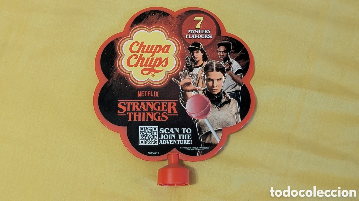 Coleccionismo: Expositor Chupa Chups Stranger Things. Netflix. Muy raro!!