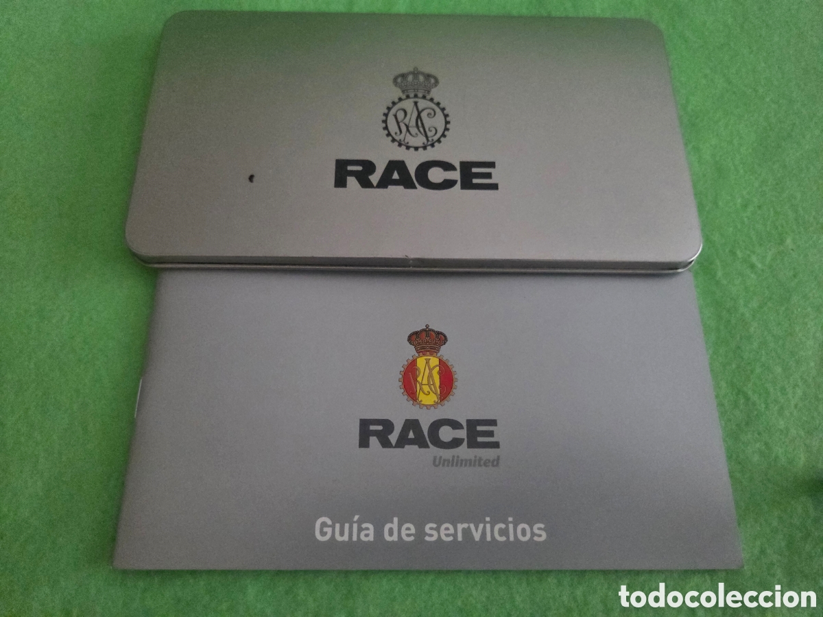 Coleccionismo: Insignia anagrama race con caja - Foto 4