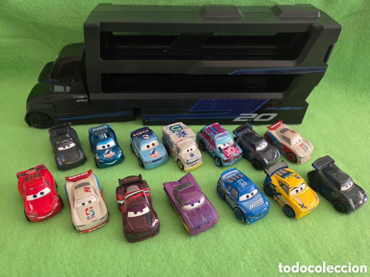 Coleccionismo: Camion jackson strom con 14 cars mini racers