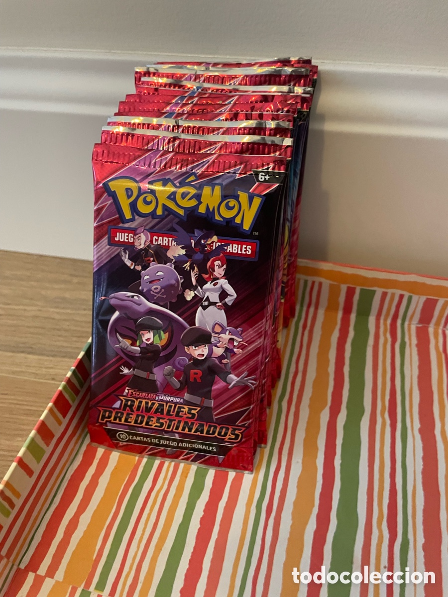 Coleccionismo: Sobres Pok&eacute;mon Rivales Predestinados Espa&ntilde;ol