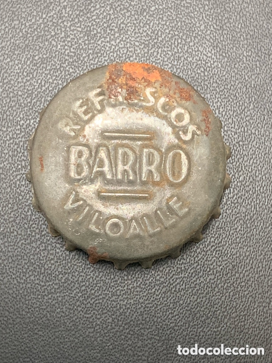 Colecionismo: Corona Chapa Antigua REFRESCOS BARRO VILOALLE (LUGO)
